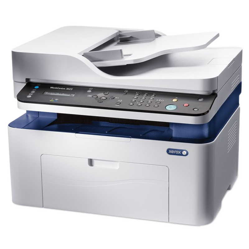

Xerox WorkCenter Wireless Multi-Function Laserjet Printer (W3025V_NI.X.RV.M.G, White), No color