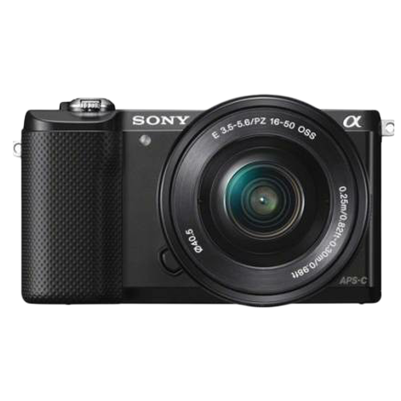 

Gift - Sony 20.1 MP Mirrorless Camera (ILCE-5000L, Black), No color