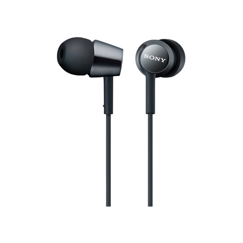 Sony EX Monitor MDR-EX150/B In-Ear Wired Earphones with Mic (Black)_1