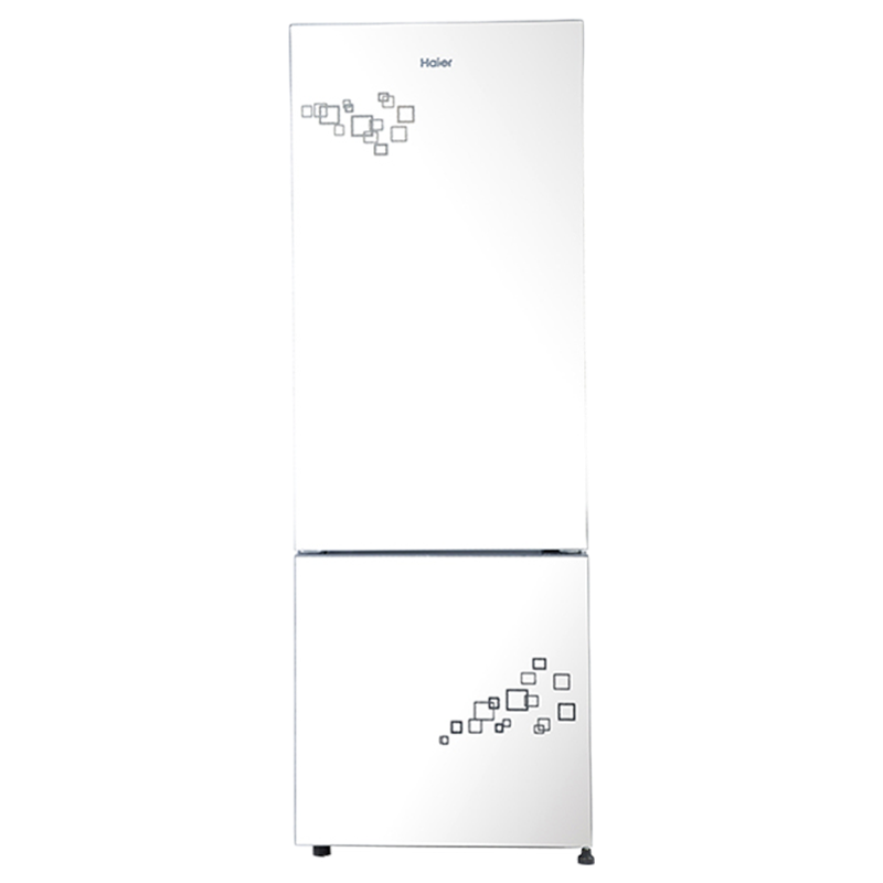 

Haier 320 Litres 2 Star Frost Free Inverter Double Door Refrigerator (Bottom Mount, Twist Ice Maker, HRB-3404PMG-E, Mirror Glass), No color