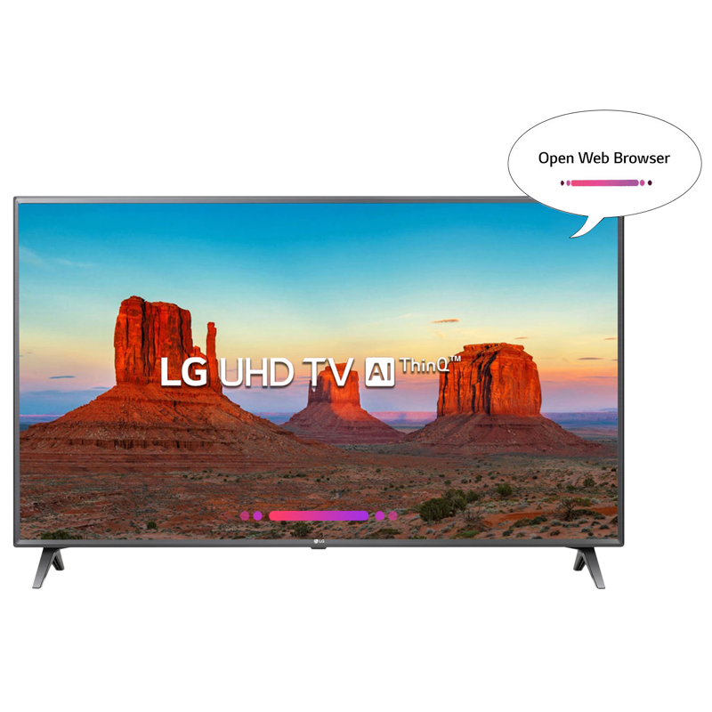 LG 127 cm (50 inch) 4k Ultra HD LED Smart TV (50UK6560PTC, Black)_1
