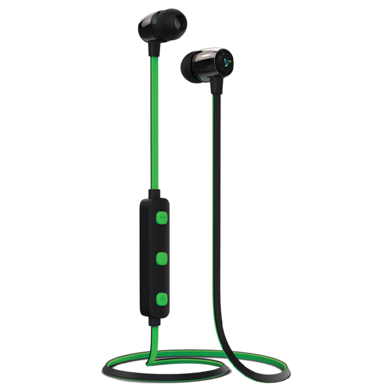 Syska H15 Wireless Earphones (Green)_1