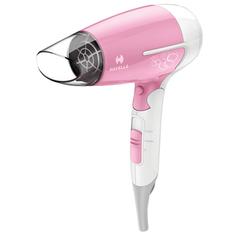 Havells Corded Compact Hair Dryer (HD3152, Pink)