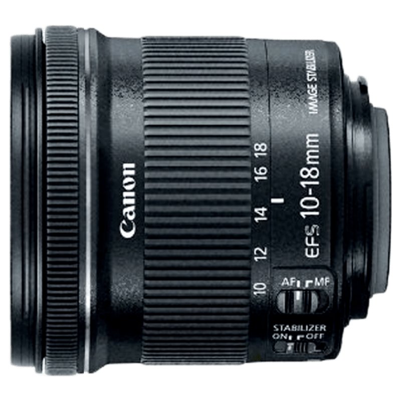 Canon EF-S 10-18 mm F4.5-F5.6 IS STM Ultra-Wide Lens (Black)_1