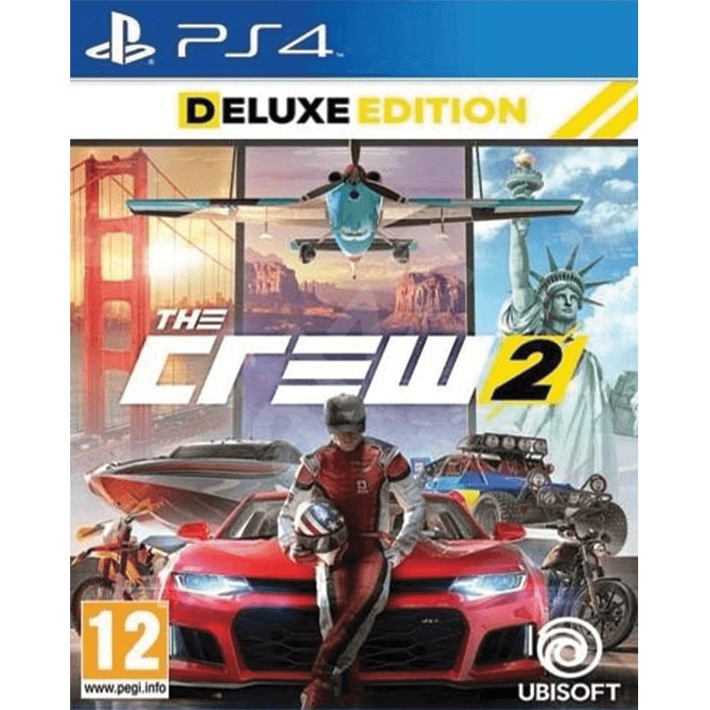 

PS4 Game (The Crew 2 - Deluxe Edition), No color