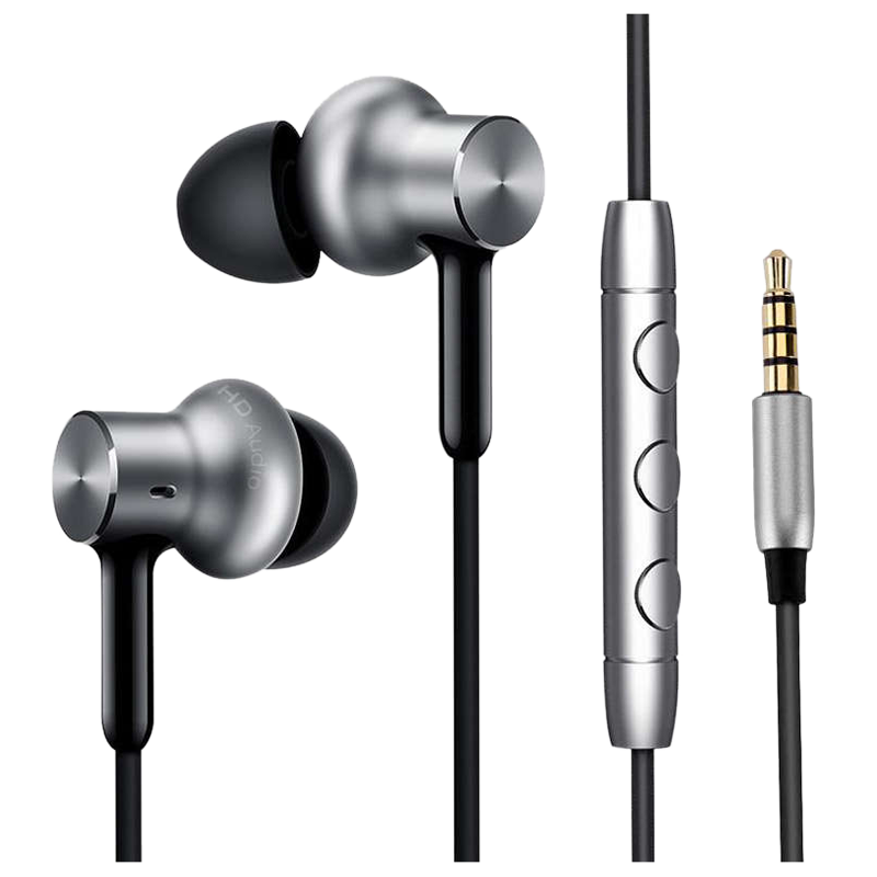 Xiaomi ZBW4402IN In-Ear Wired Earphones with Mic (Silver)_1
