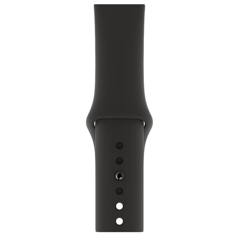 

Apple 44 mm Apple Watch Strap (MTPL2ZM/A, Black), No color