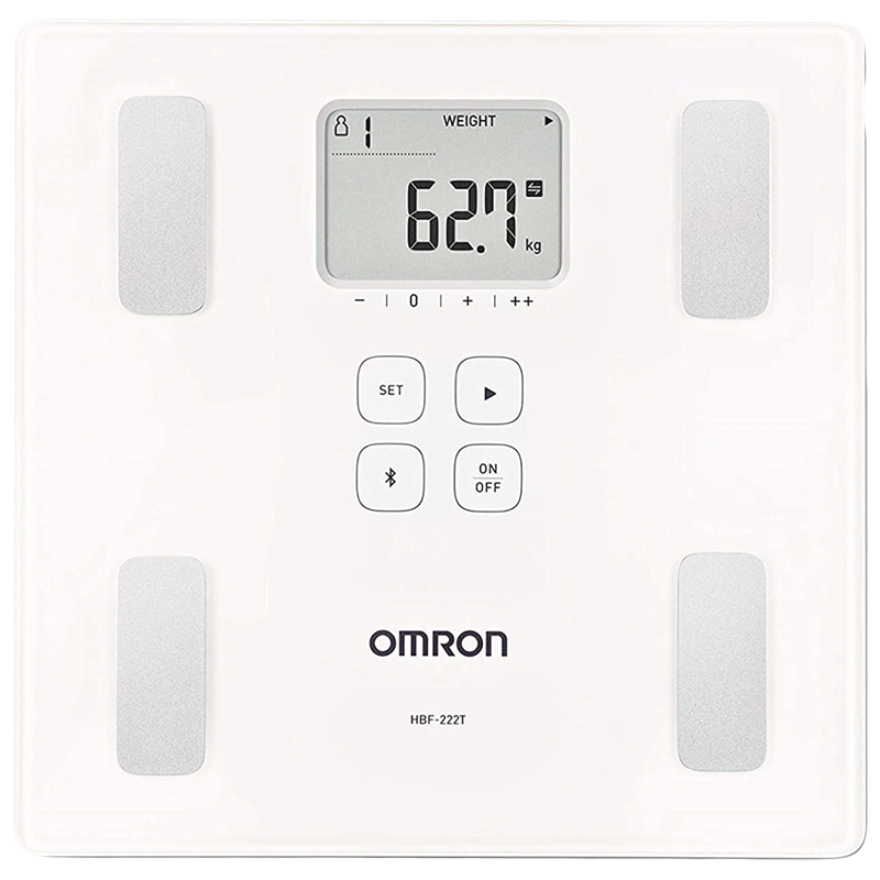 Omron Digital Body Composition Monitor (Body Mass Index, HBF 222T, White)_1