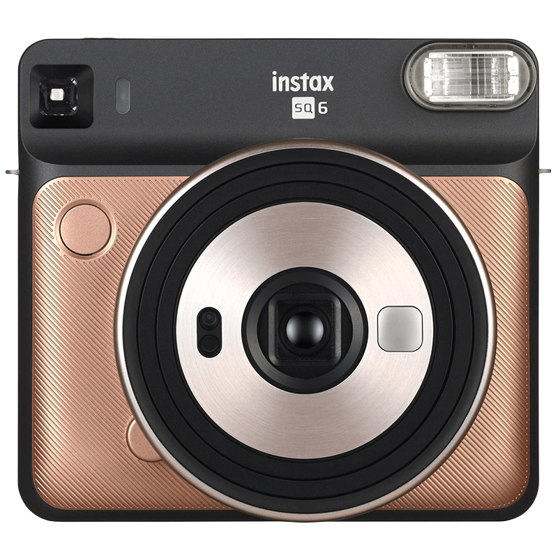 

Fujifilm Instax Square SQ6 Instant Camera (Automatic Exposure Control, Blush Gold), No color
