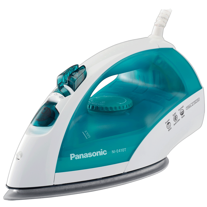 

Panasonic 2150 Watt Steam Iron (NI-E410TMSM, Aquamarine), No color