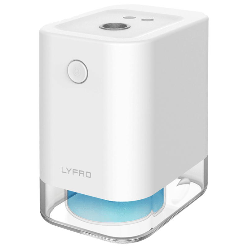Lyfro Battery Powered Smart Sanitizer Dispenser (Flow, White)_1