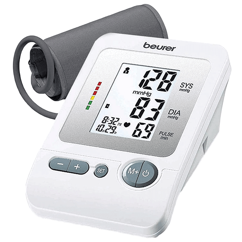 Beurer BM 26 Upper Arm Blood Pressure Monitor (Automatic Blood Pressure and Pulse Measurement, White)_1