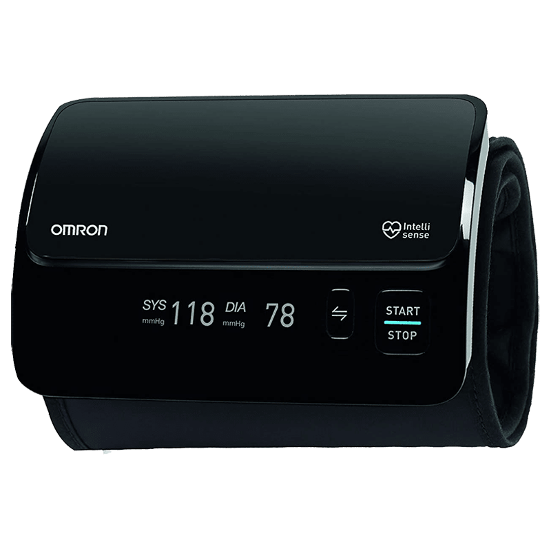 Omron Smart Elite Plus Fully Automatic Digital Blood Pressure Monitor (Intellisense Technology, HEM-7600T, Black)_1