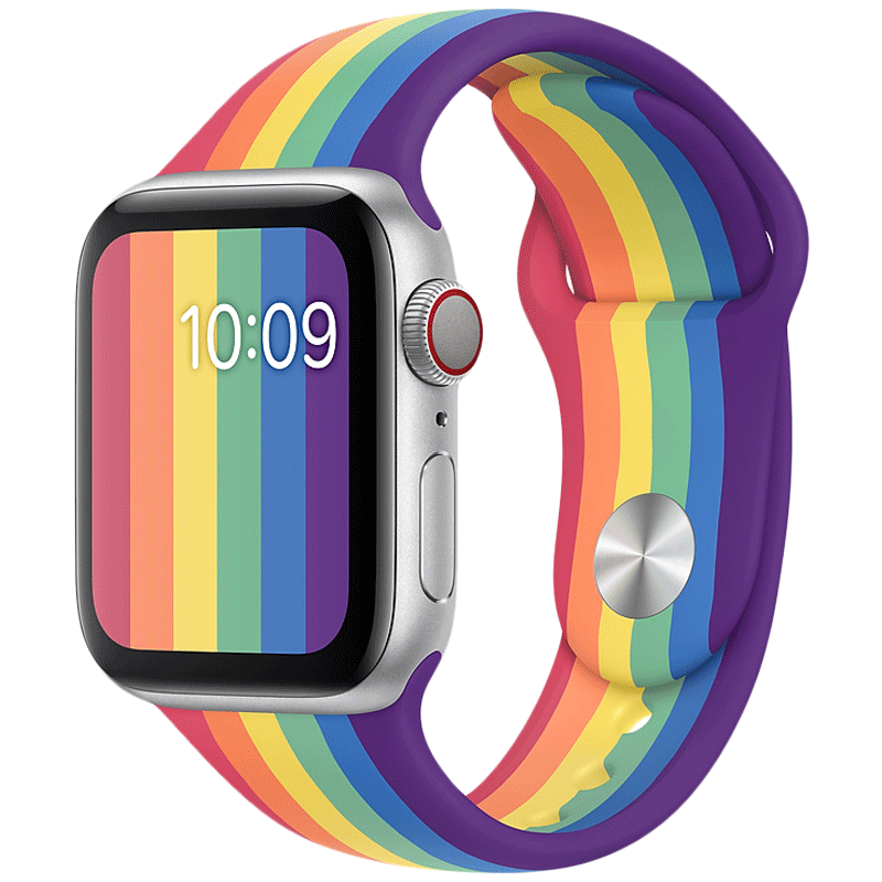 Apple Pride Edition 40 mm Apple Watch Strap (MY1X2ZM/A, Pride)_2