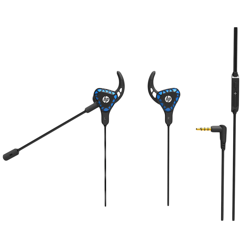 HP H150 In-Ear Wired Gaming Headset with (Black)_1
