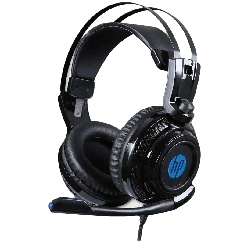 

HP H200 Over-Ear Gaming Headset with Mic (8AA04AA, Black), No color