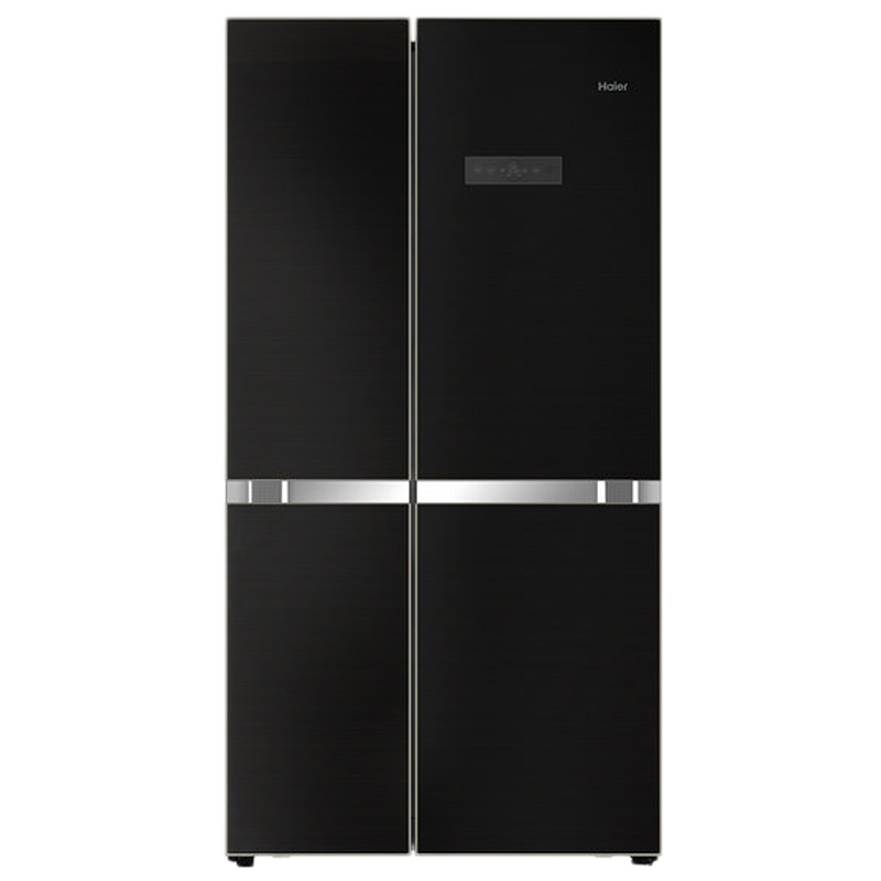 Haier 565 L Frost Free Side By Side Inverter Refrigerator Hrf 619kg Black Glass Price Specifications Features