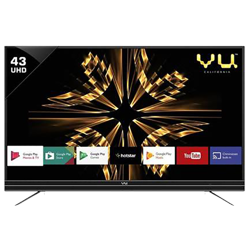 Vu 109 cm (43 inch) 4k Ultra HD LED Smart TV (43SU128, Black)_1