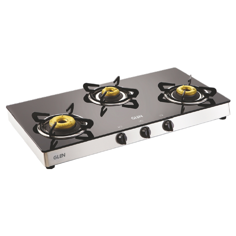 Glen Ct 1038 Gt FB 3 Burners Gas Stove (Stainless Steel)