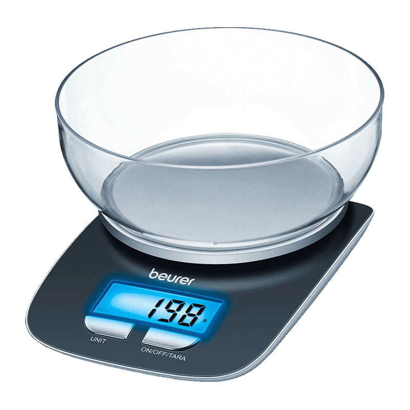 Beurer KS 25 Kitchen Weighing Scale (Black)_1