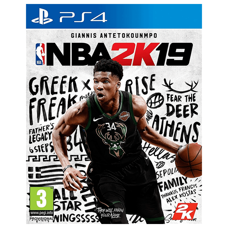 

PS4 Game (NBA 2K19), No color