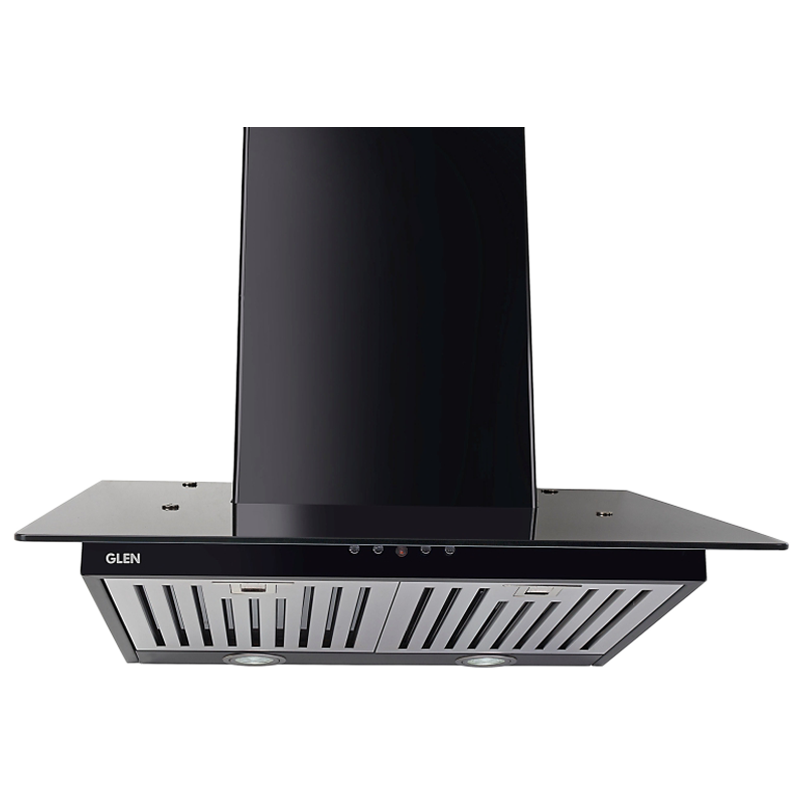 

Glen 60cm Baffle Filter Wall Mount Chimney (CH6077CO60, Black), No color