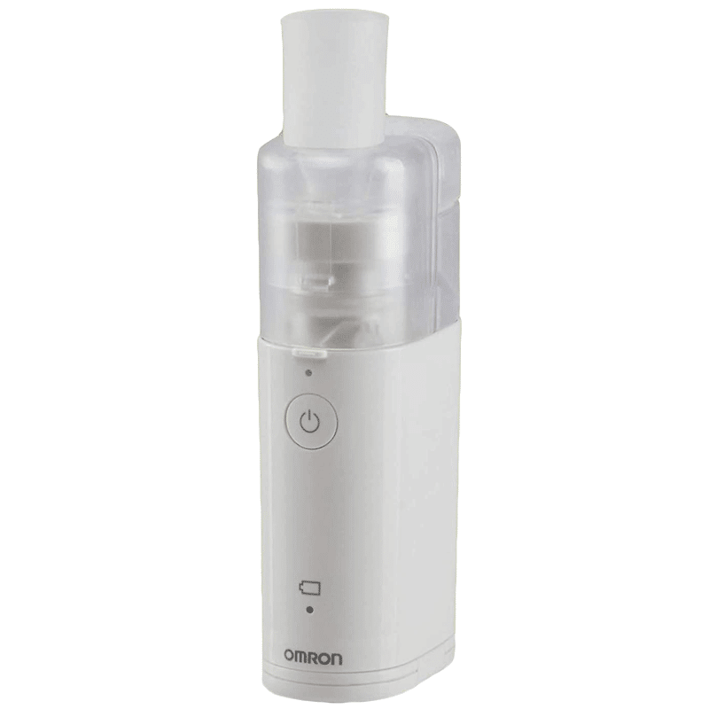 Omron Portable Silent Mesh Nebulizer (NE-U100, White)_1