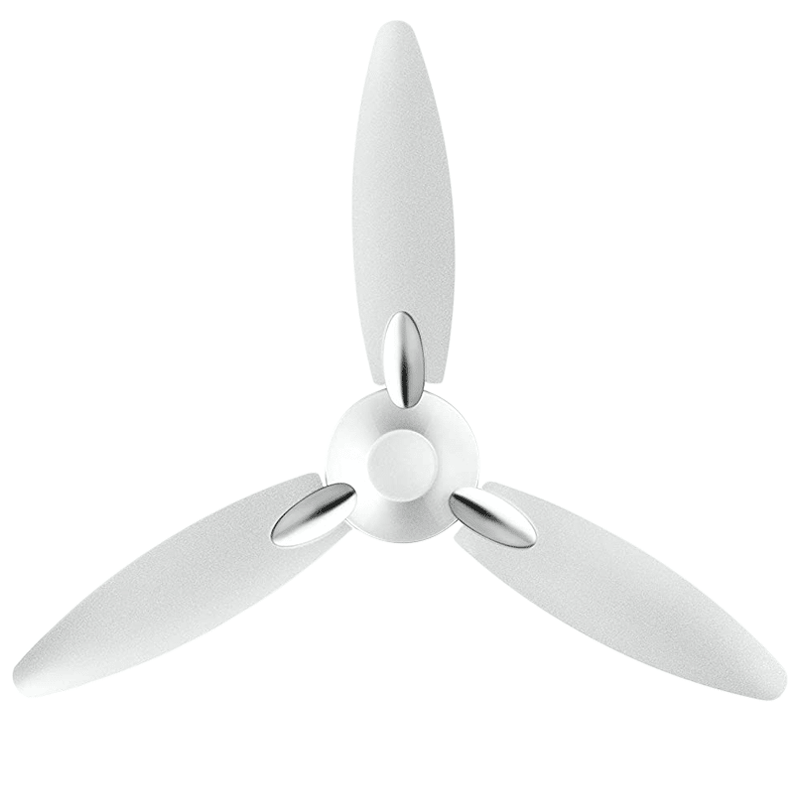 

Usha Bloom Daffodil 125cm 3 Blade Ceiling Fan (Sparkal White), No color