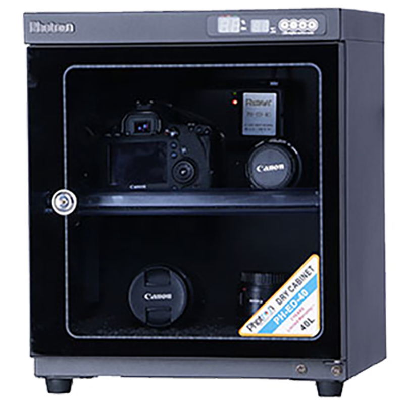 

Photron Dry Cabinet For DSLR Cameras & Lens (5 Watts Power,PH-ED-40, Black), No color