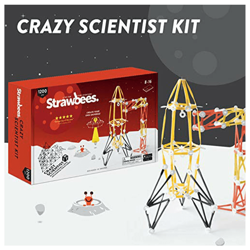 

Strawbees Crazy Scientist Kit (SB047, Multicolor), No color