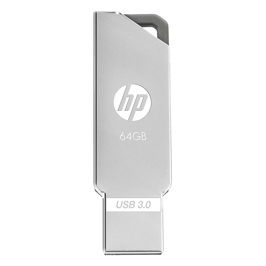 hp - hp 64GB Flash Drive (x740w, Silver)