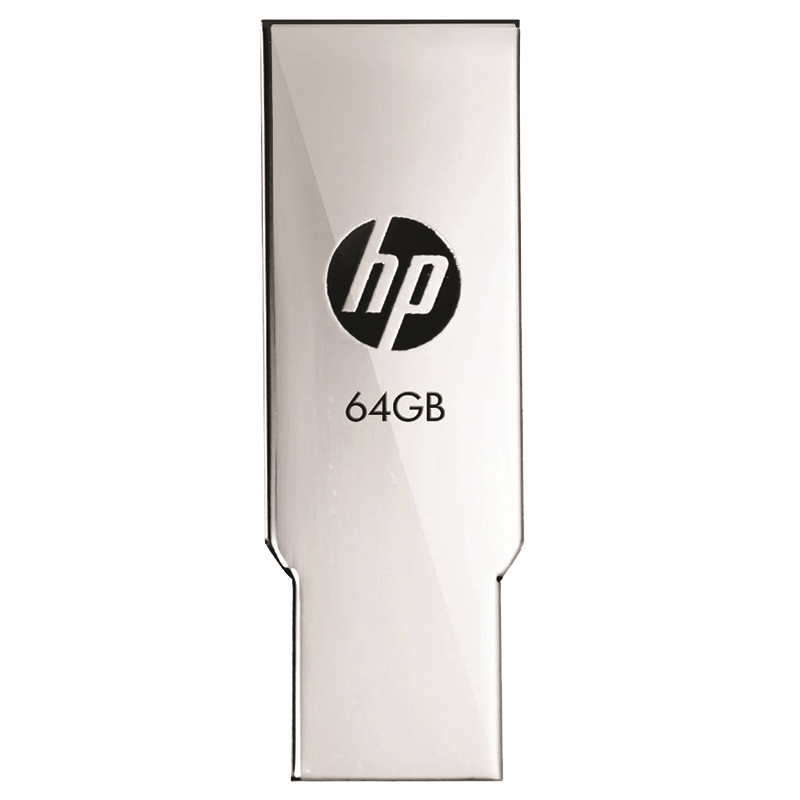 HP 64GB USB 2.0 Flash Drive (V237w, Silver)_1