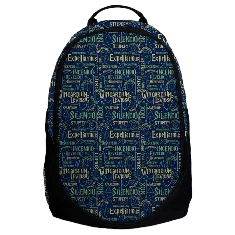 

The Souled Store Harry Potter- Spells 30 Litres Laptop Backpack (Blue/Black), No color