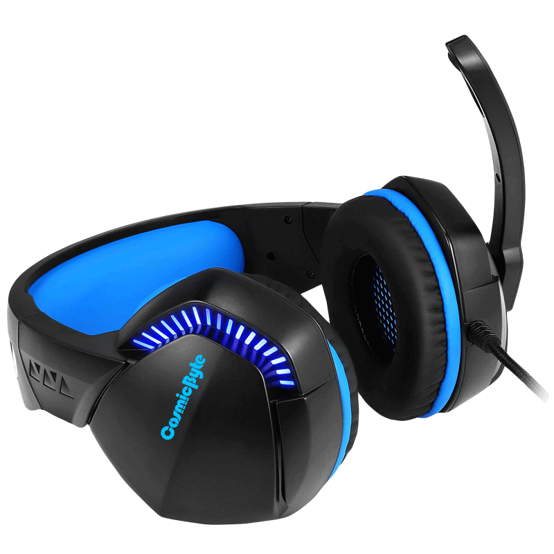 Cosmic Byte H3 Over-Ear Wired Gaming Headset with Mic (Blue)_1