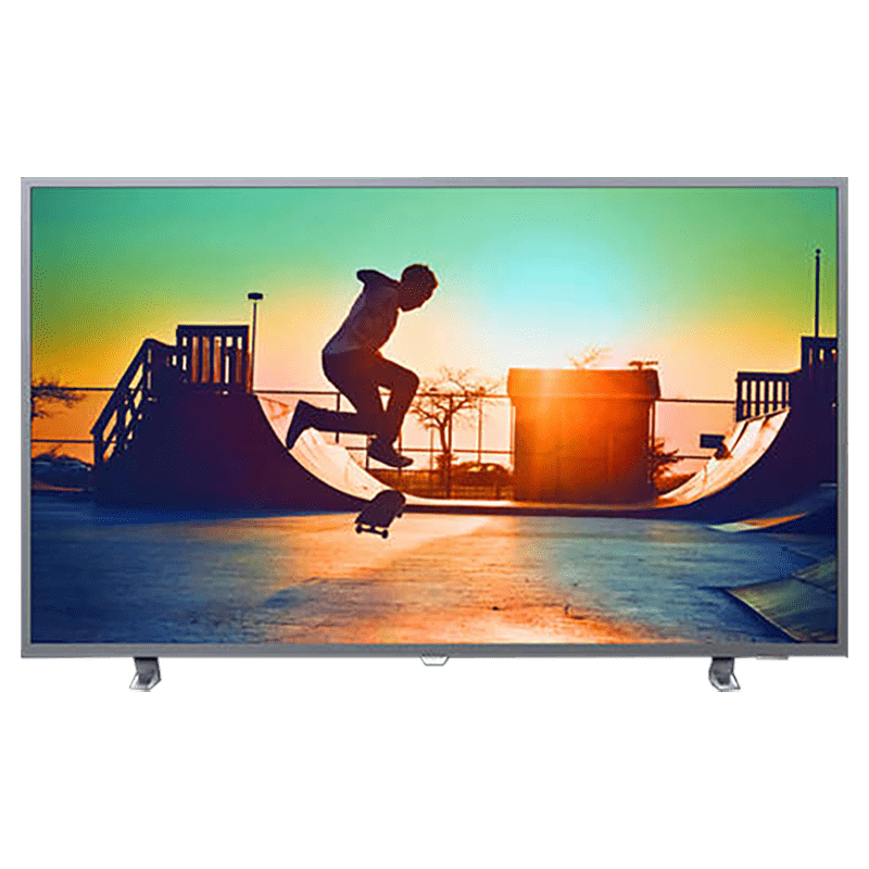 Philips 6700 Series 164cm (65 Inch) 4K Ultra HD LED Smart TV (Ambilight, 65PUT6703S, Silver)_1