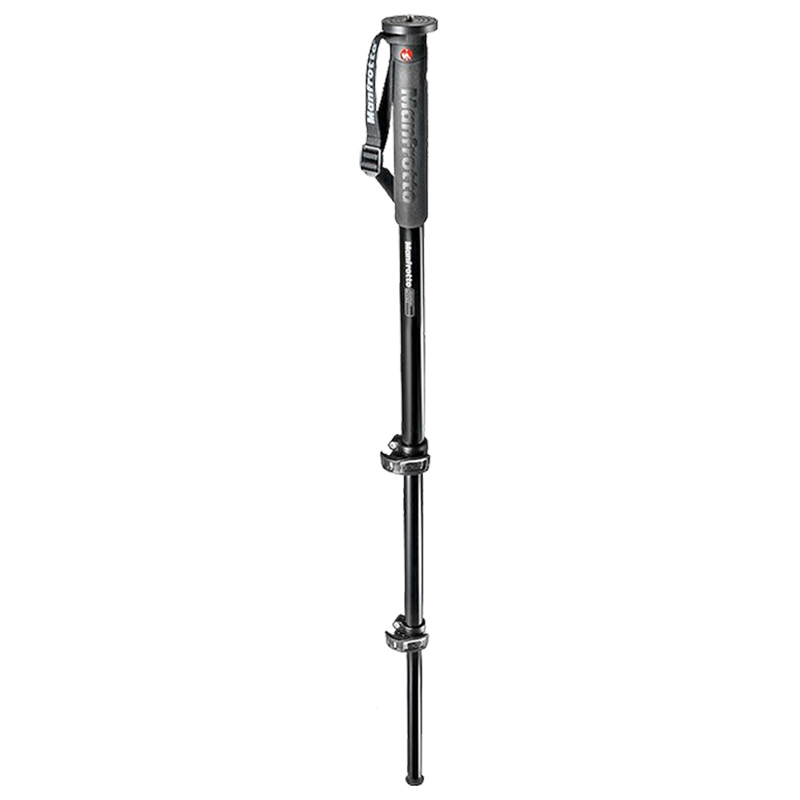 

Manfrotto XPRO Prime Adjustable 168 cm Aluminum Monopod For Digital Cameras (Up to 10Kg, 3 Leg Section, MMXPROA3, Black), No color