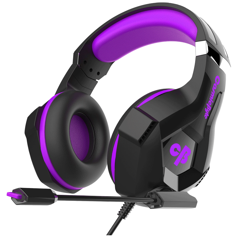 Cosmic Byte H11 Over-Ear Wired Gaming Headset with Mic (Purple)_1