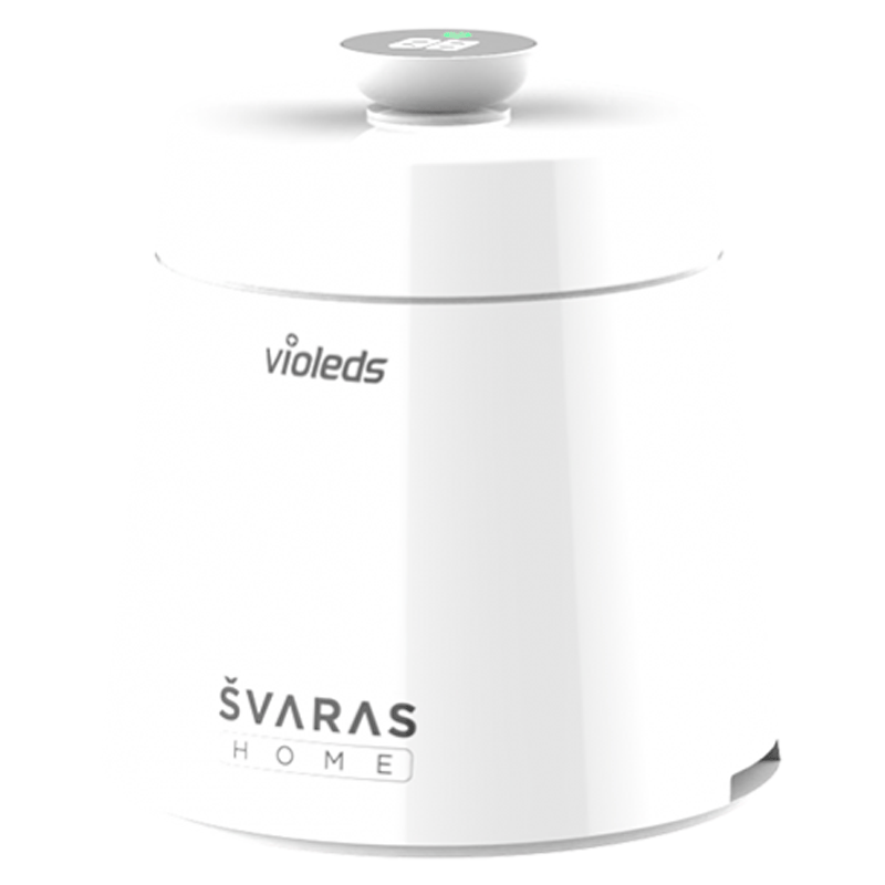 Svaras Home Rechargeable UV Sterilizer (Voice Alarm, X2 Pro, White)