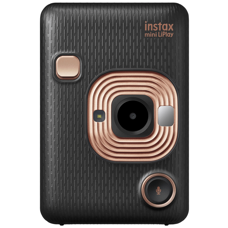 

FUJIFILM Instax Mini LiPlay Instant Camera (Pick and Print, Elegant Black)