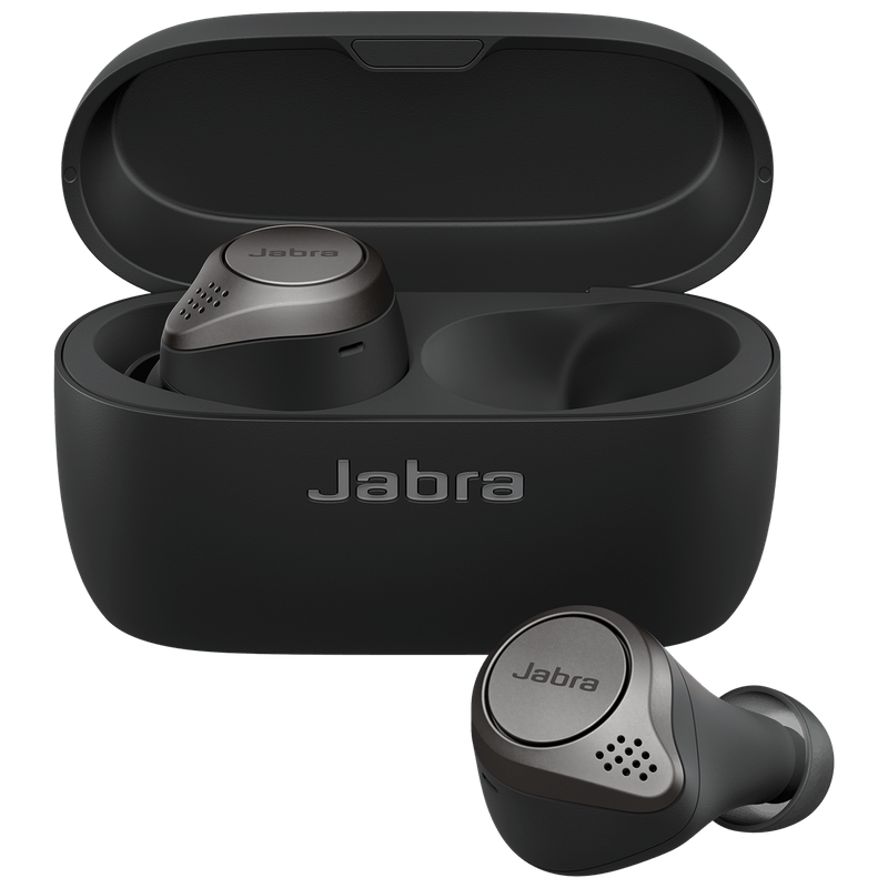Jabra Elite 75t In-Ear Truly Wireless Earbuds (Bluetooth 5.0, Titanium Black)_1