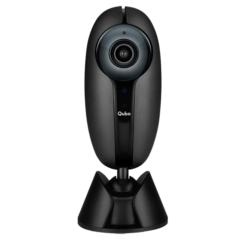 Qubo (Part of Hero Group) Smart Home CCTV Security Camera (Water Resistant, Alexa Enabled, HCM01, Black)_1