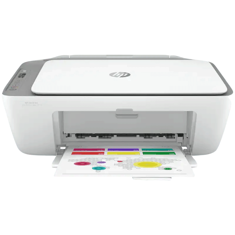 

HP DeskJet Ink Advantage 2776 Wireless Color All-in-One Inkjet Printer (Up to 1000 Pages Monthly Print, 7FR27B, Grey), No color