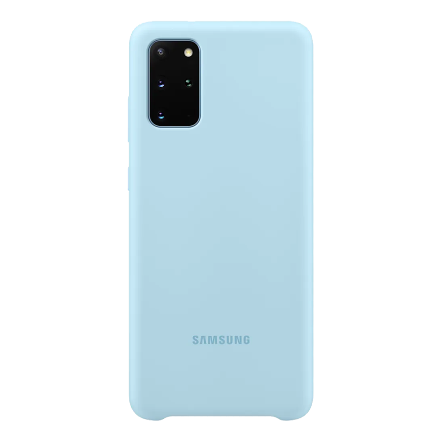 

Samsung Galaxy S20 Pus Silicone Back Case Cover (EF-PG985TLEGIN, Blue), No color