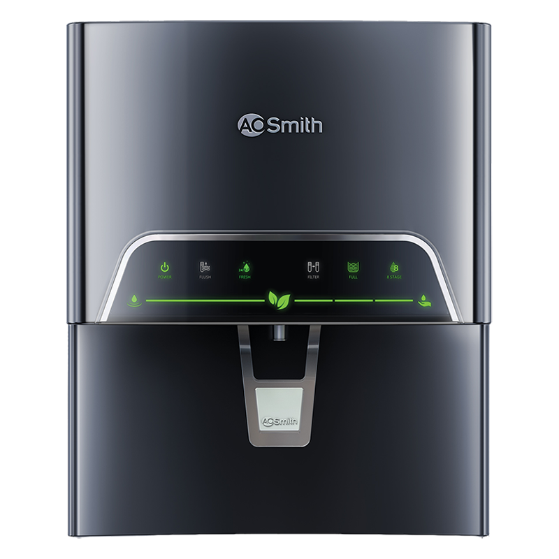 AO Smith ProPlanet P4 RO+SCMT+UV LED Electrical Water Purifier (8 Stage Purifying Technology, IGR005081RZBNU5, Black)_1