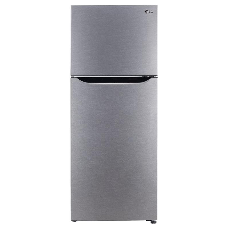 

LG 308 Litres 2 Star Frost Free Inverter Double Door Refrigerator (Door Cooling+, GL-T322SDSY.ADSZEB, Dazzle Steel), No color