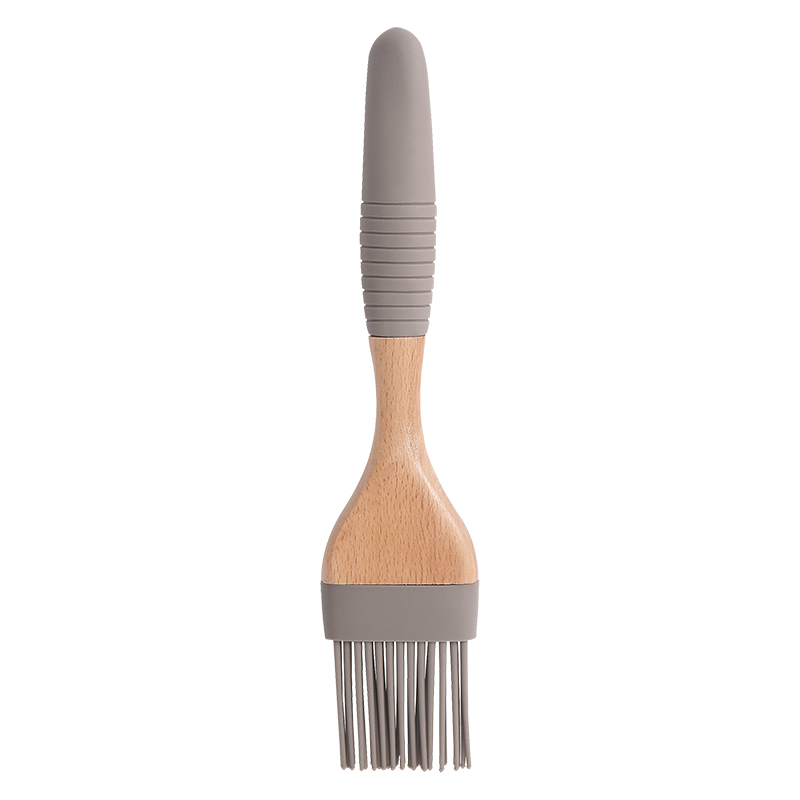 

Sabichi Silicone Bamboo Flat Brush for Non Stick Cookware (148513, Grey)