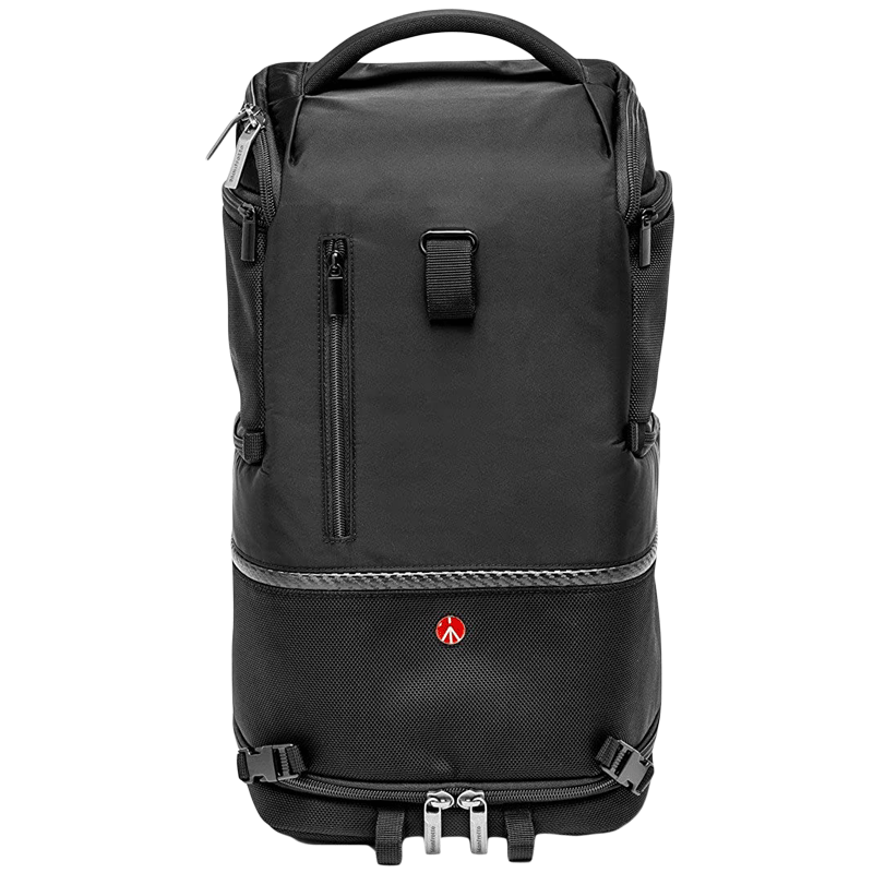 Manfrotto Tri M Advanced Camera and Laptop Backpack (External Tripod Connections, MB MA-BP-TM, Black)