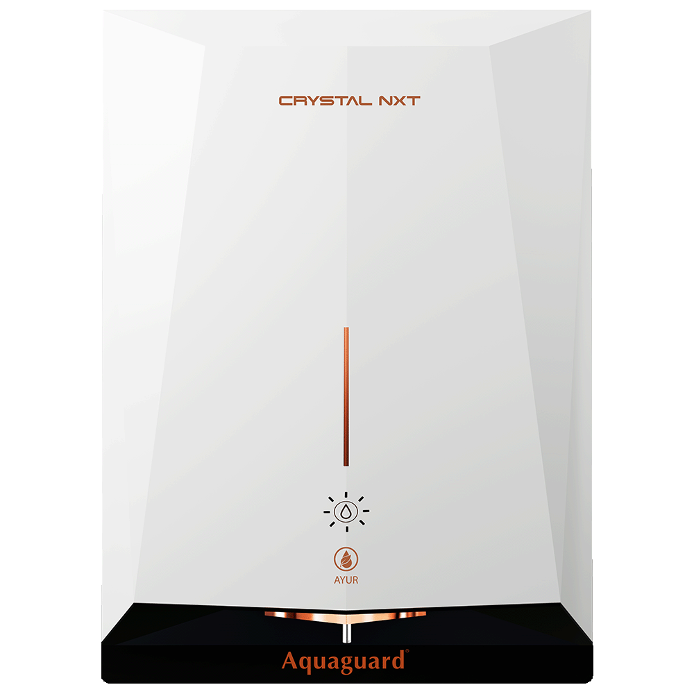 Eureka Forbes Aquaguard Crystal NXT UV+ Electrical Water Purifier (Ayur Fresh Technology, White)_1
