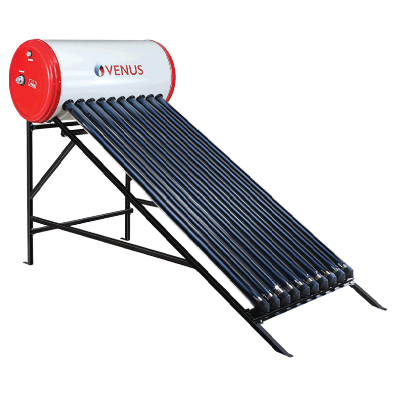 

Venus Mercury 100 Litres Solar Water Geyser (2000 Watts, VTC, White), No color