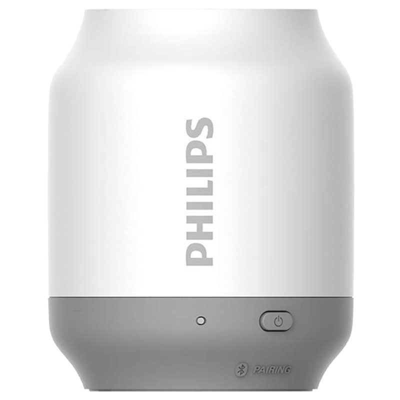 Philips Upbeat Wireless Portable Speaker (BT51W, White)_1